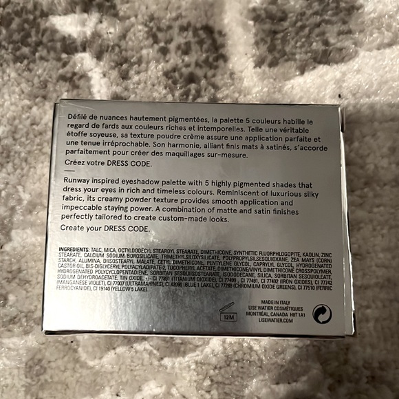 Lise Watier “Dress Code” Eyeshadow Palette NWB - Picture 5 of 5